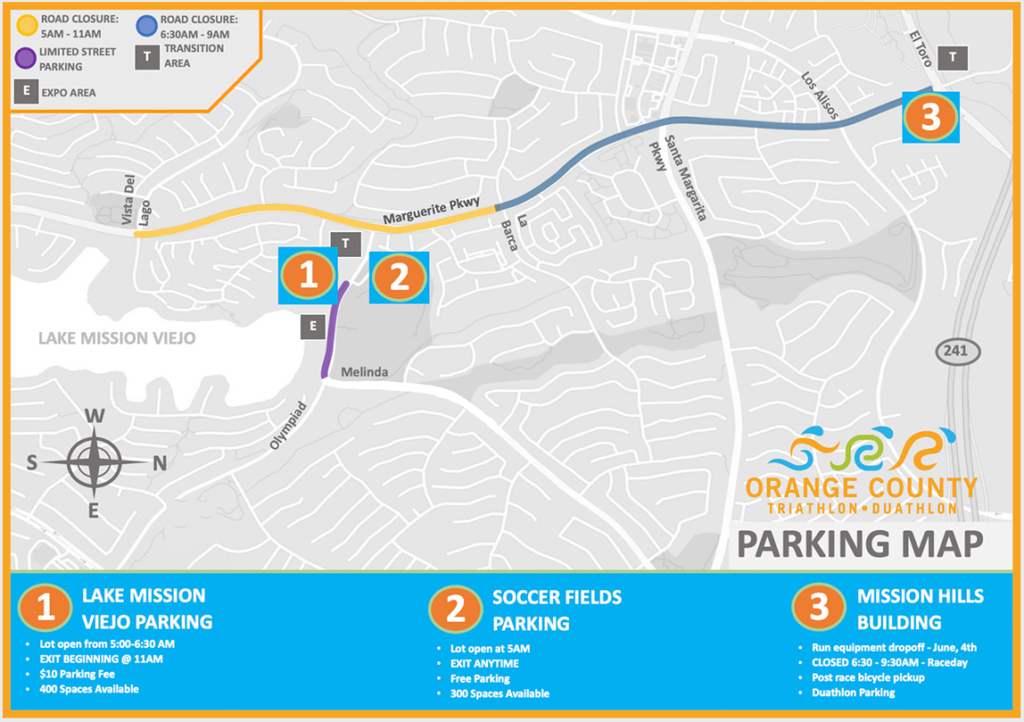 2023 OCT Parking Map
